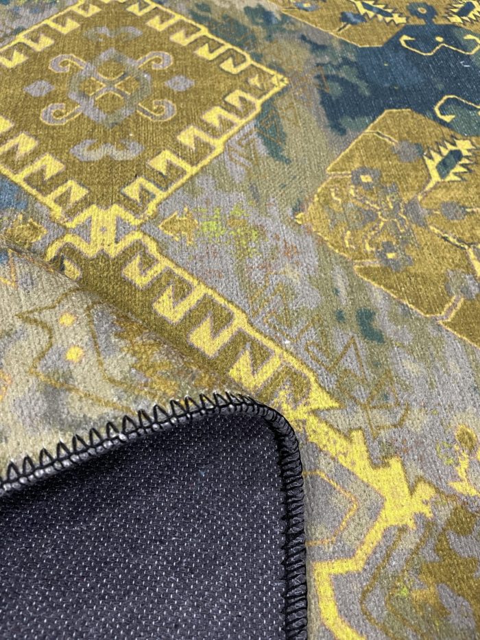 Şönil dokuma halı kilim 4m² - 155x230 Sarı 67 - Görsel 2