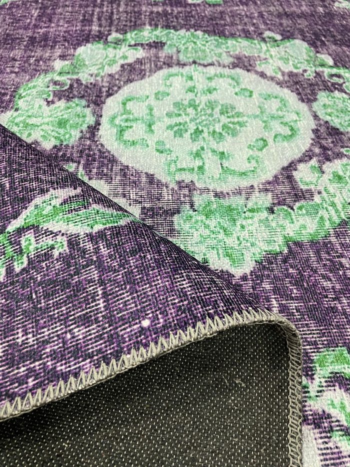 Şönil dokuma halı kilim 4m² - 155x230 Mor 92 - Görsel 2