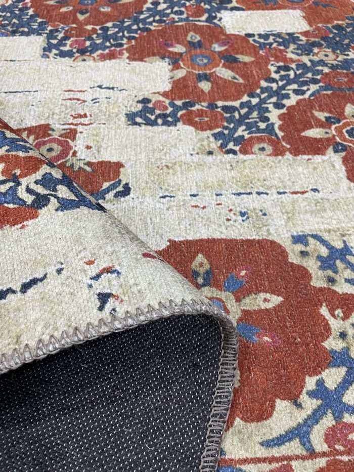 Şönil dokuma halı kilim 4m² - 155x230 Bej 83 - Görsel 2