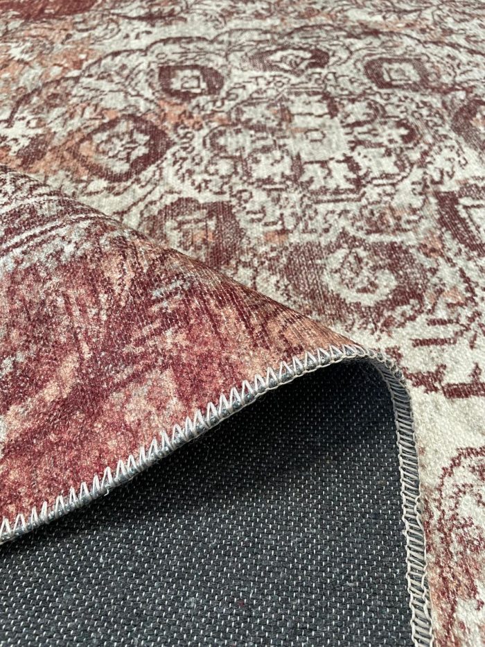 Şönil dokuma halı kilim 4m² - 155x230 kiremit 90 - Görsel 2