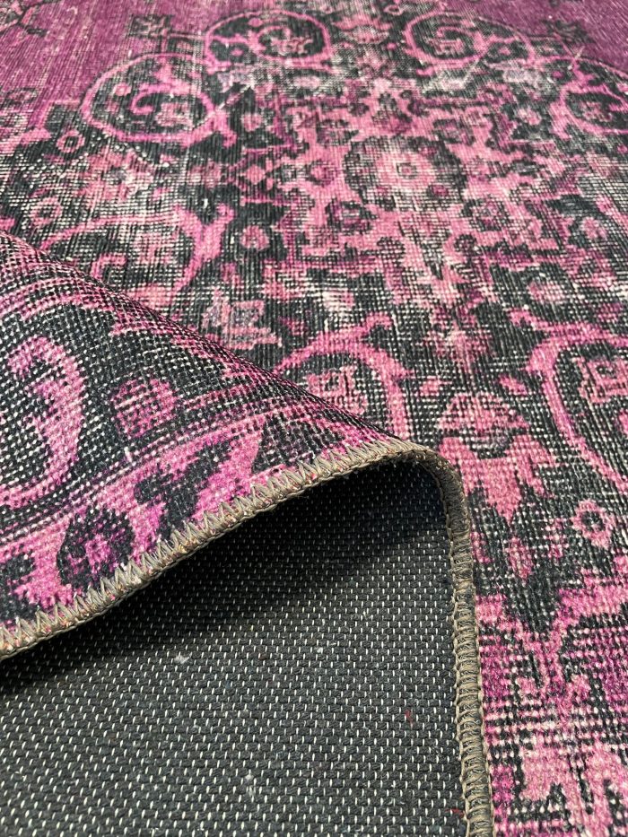 Şönil dokuma halı kilim 4m² - 155x230 Mor 96 - Görsel 2