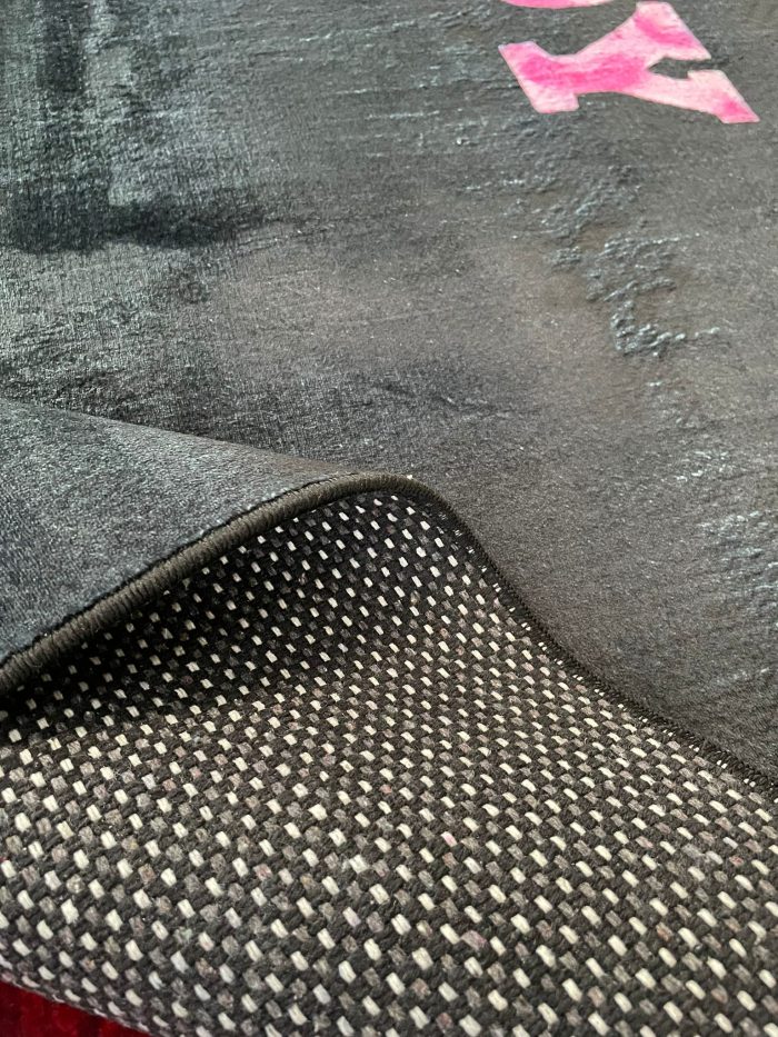 Defolu bambu 175x255 siyah - Görsel 2