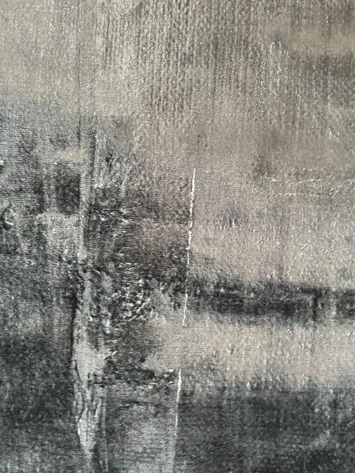 Defolu bambu 175x255 siyah - Görsel 4