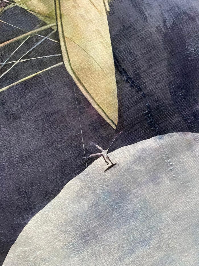 Defolu bambu 180x280 lacivert - Görsel 3