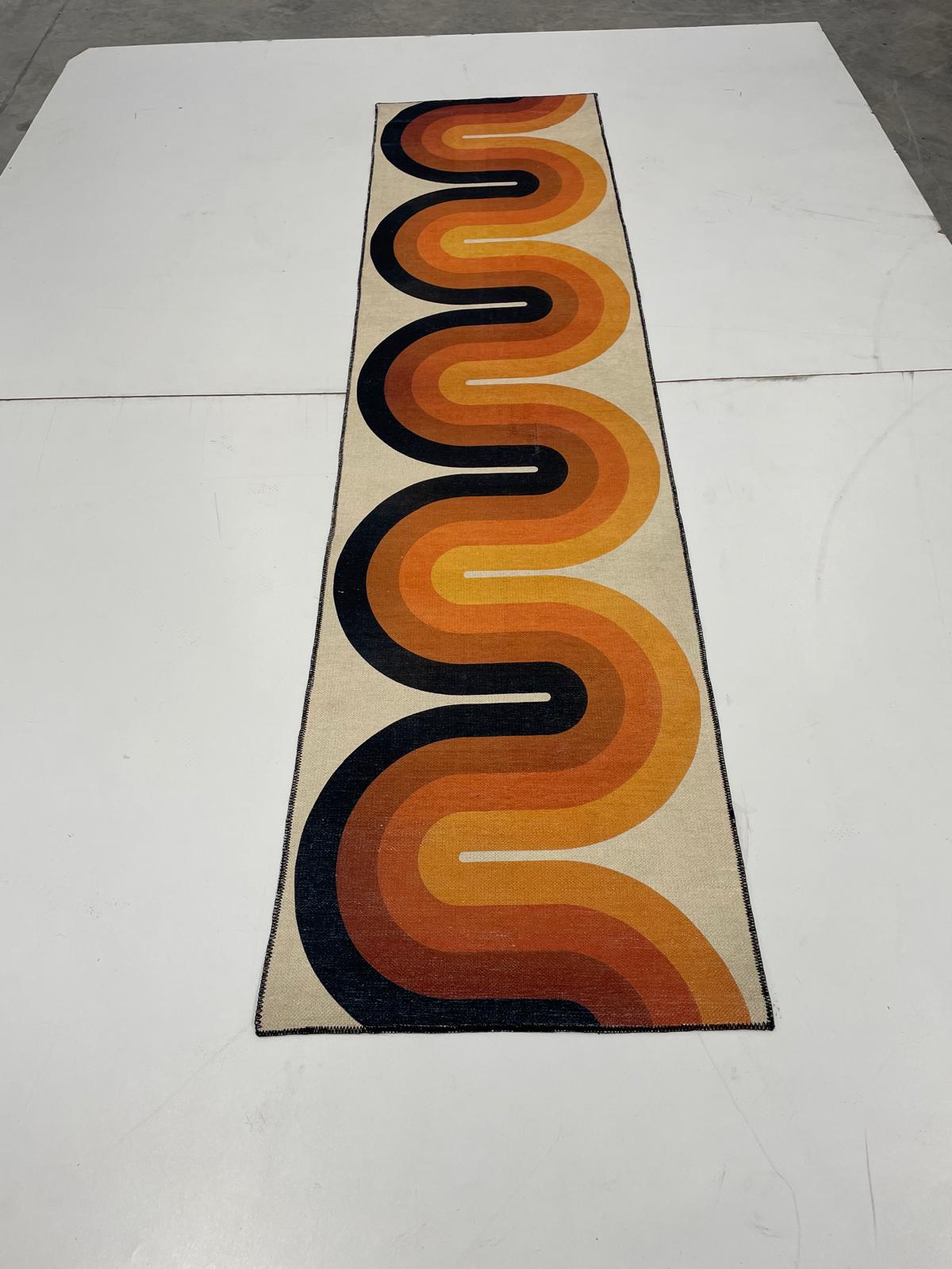 IMG-20251004-WA0946 Defolu Şönil Kilim - 75x305cm E274H - Görsel 1