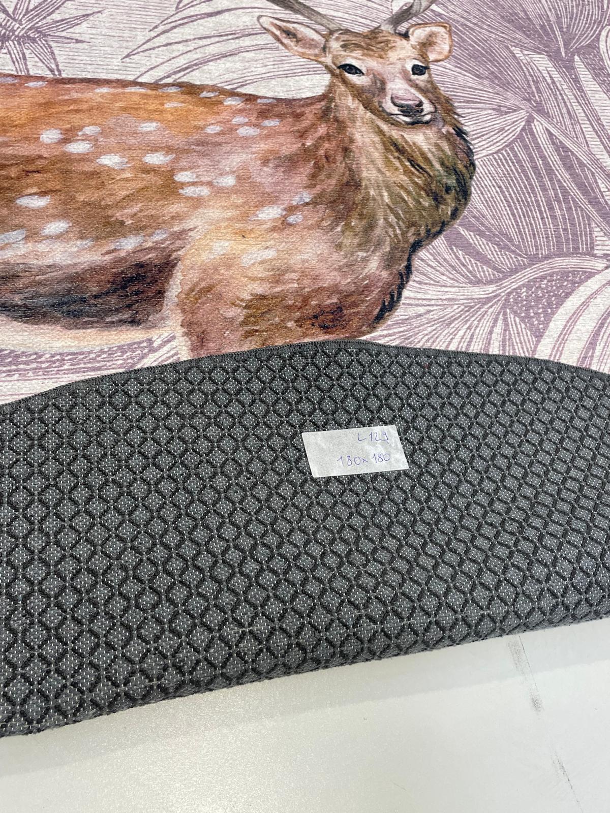 WhatsApp Görsel 2025-10-03 saat 13.08.15_6376fbd3 Şönil Dokuma Halı Kilim - 180x180cm L129 - Görsel 2