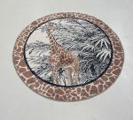 Şönil Dokuma Halı Kilim - 120x120cm L137