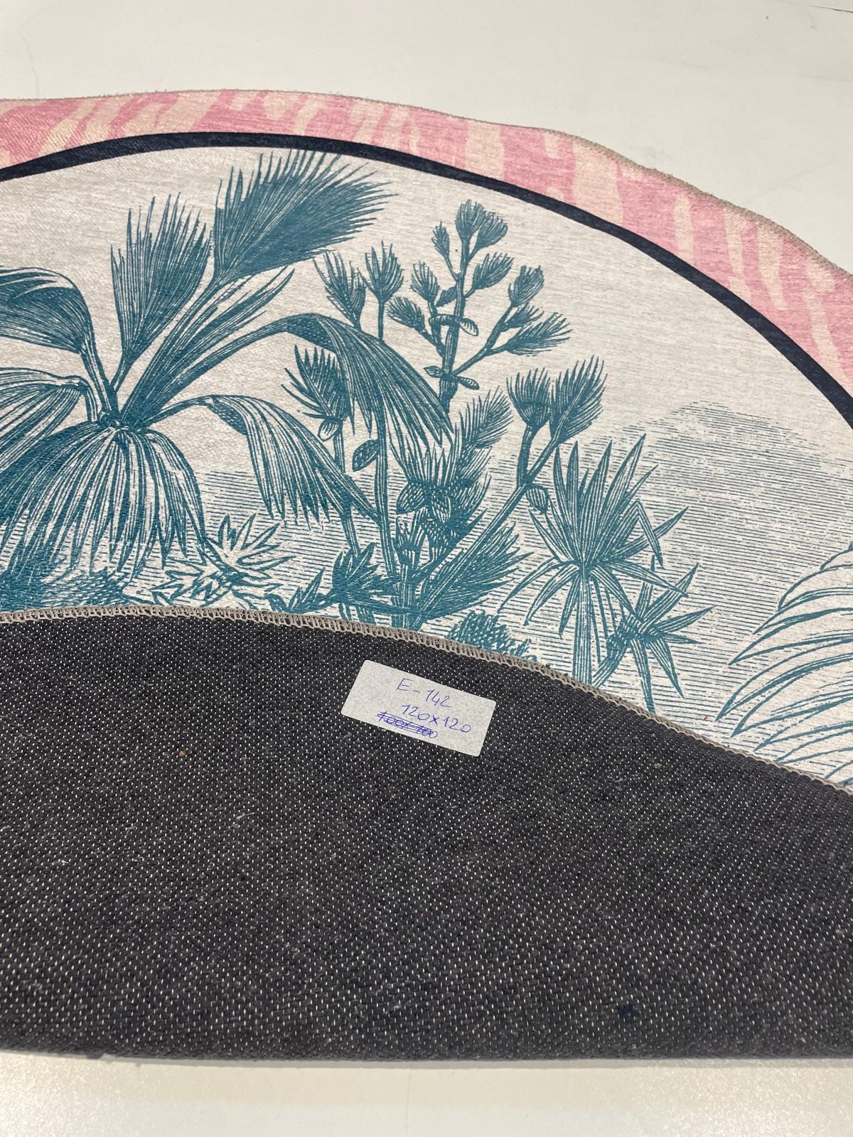 WhatsApp Görsel 2025-10-04 saat 17.45.48_50a1ed7d Şönil Dokuma Halı Kilim - 120x120cm E142 - Görsel 2