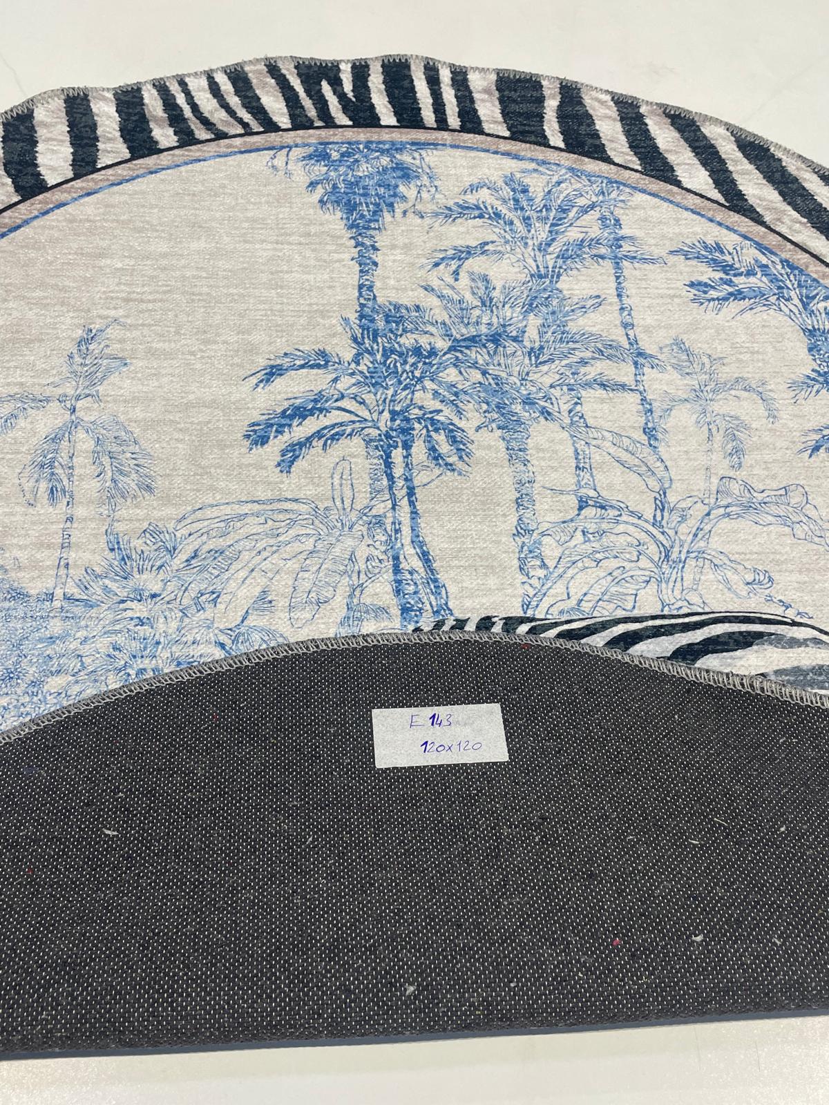 WhatsApp Görsel 2025-10-04 saat 17.46.03_8e17e71b Şönil Dokuma Halı Kilim - 120x120cm E143 - Görsel 2