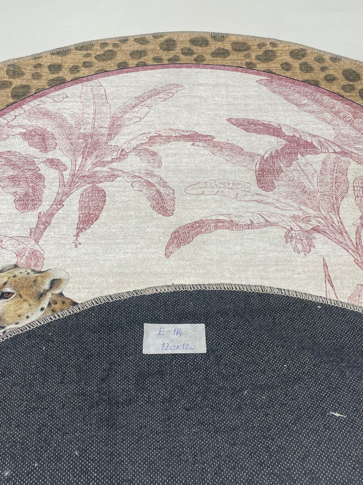 WhatsApp Görsel 2025-10-04 saat 17.46.20_6ff13599 Şönil Dokuma Halı Kilim - 120x120cm E144 - Görsel 2