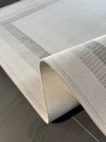 Yün Akrilik Modern Halı 407 Gri - Görsel 4